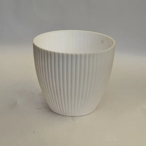White Colour Pot - Image 2